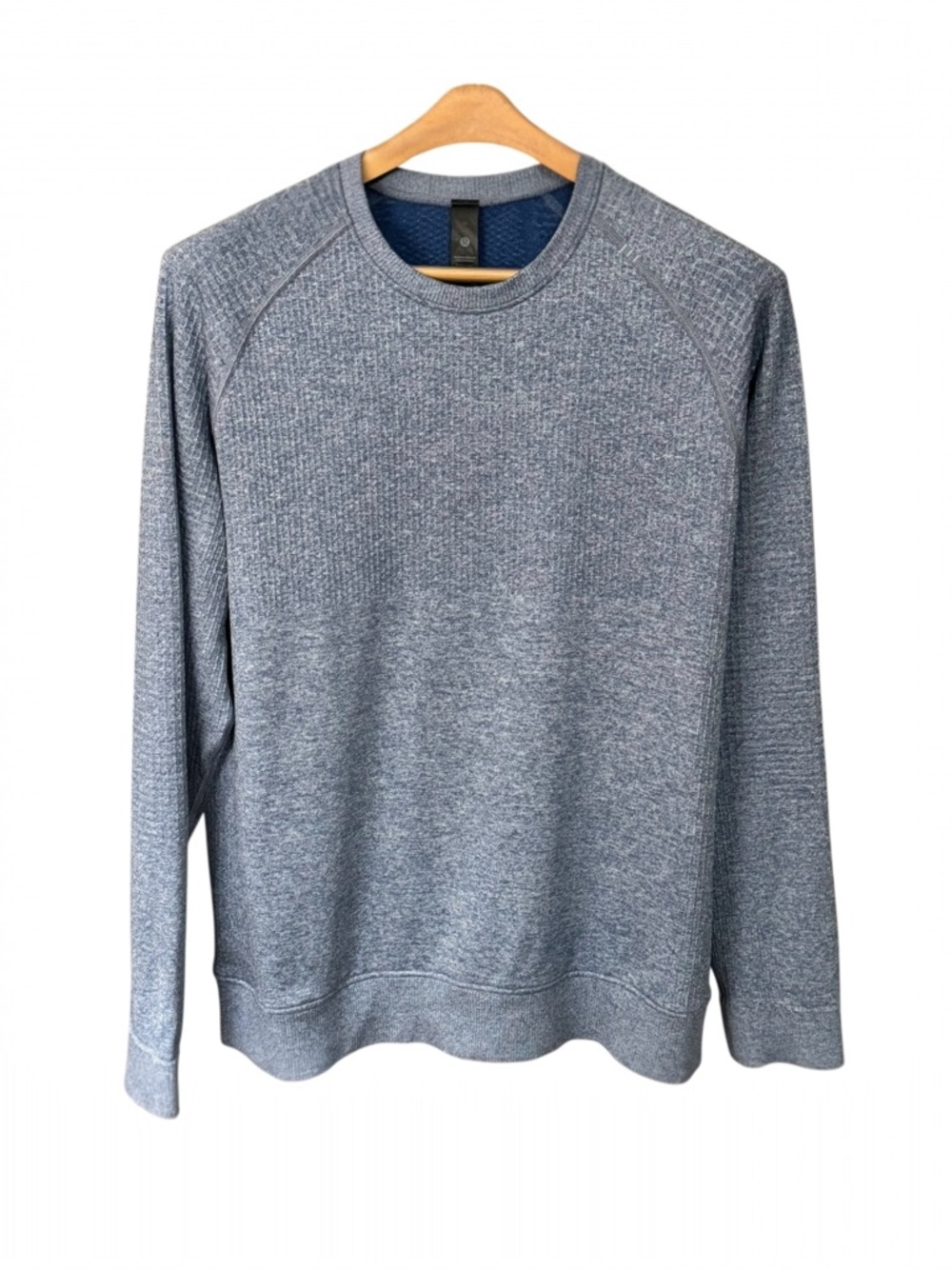 Lululemon Engineered Warmth Crew - Starch Blue Medium